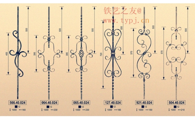 鐵藝樓梯配件